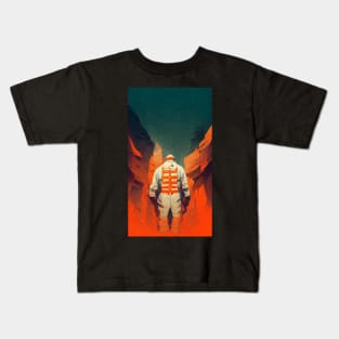 In the spotlight Retro Sci fi Design Kids T-Shirt